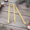 Bio-degradable Disposable Wooden chopsticks with paper packing